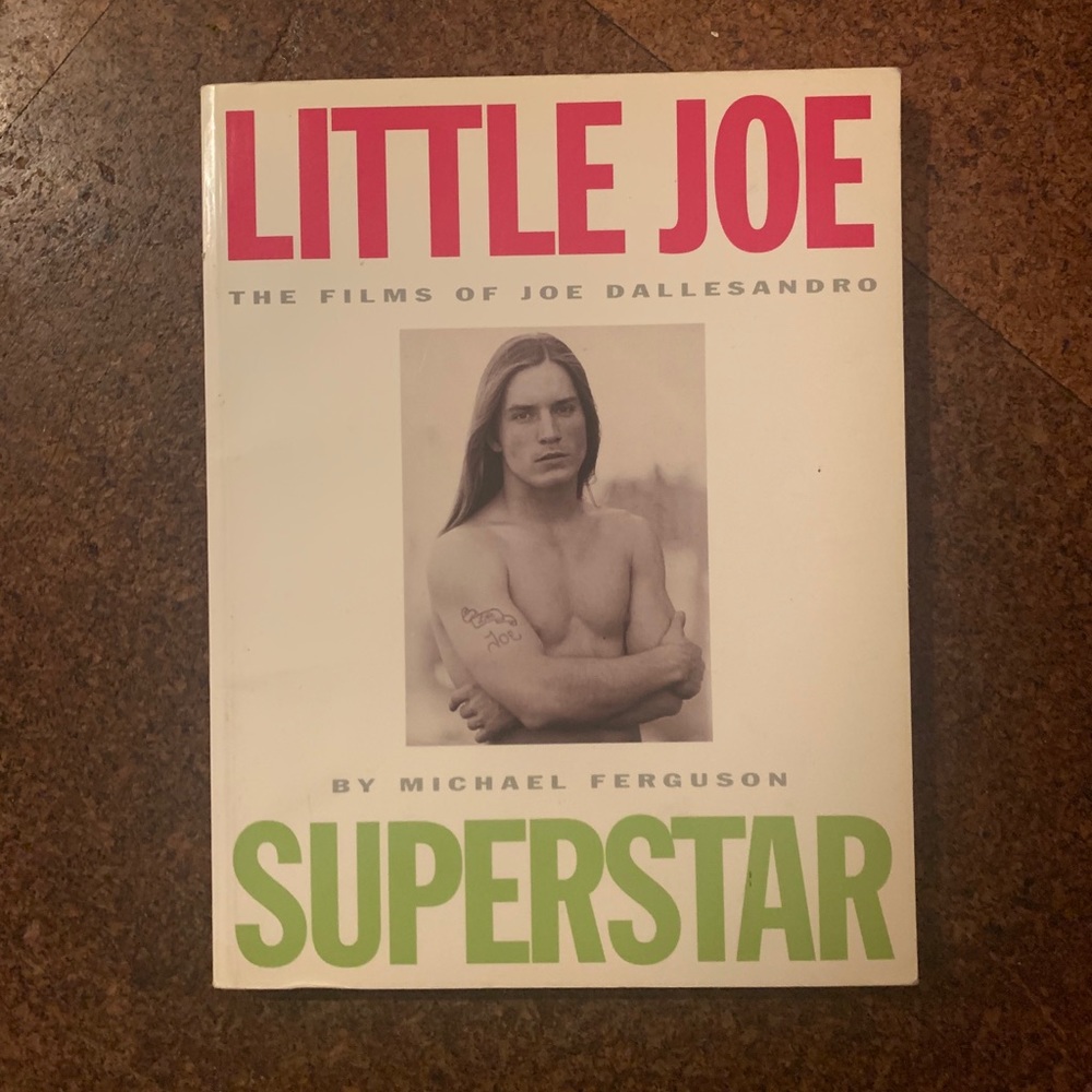 •••ITEM SOLD•••Joe Dallasandro Film Book